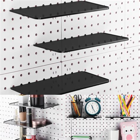 Buy Weysat Pack Pegboard Shelves Peg Board Organizer Shelves Pegboard