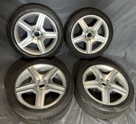 4X AMG ORIGINAL Mercedes S Klasse W221 Alufelgen 19 Zoll A2214012602