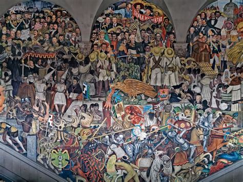 La Epopeya Del Pueblo Mexicano Diego Rivera Art Museums Interior