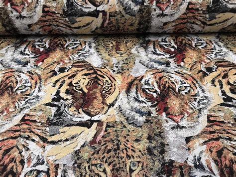 100 Baumwolle Gobelin Tiger Leopard Kissen Teppich Vorhang Deko