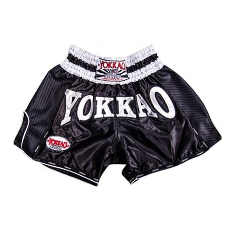 Yokkao Shorts Carbon Black Muay Thai Store