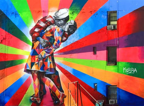 Artistas Famosos De Street Art” Em Nova York Nova York E Você