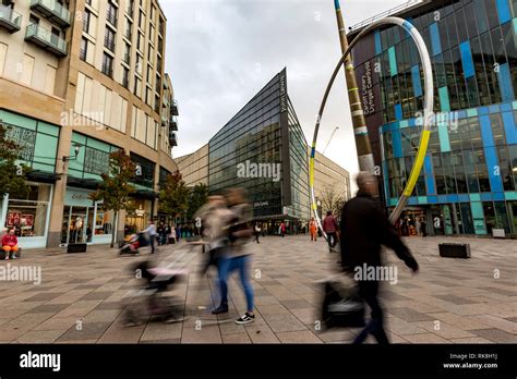 Cardiff City Centre Stock Photo - Alamy