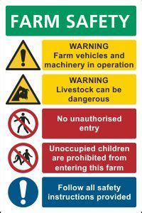 Farm Safety Signs Ireland Rural Country Side CSS Signs Farm Fb