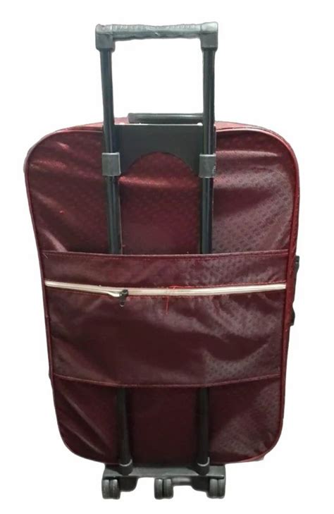 Fastrack Maroon Trolley Bag For Travelling Size X Feet At