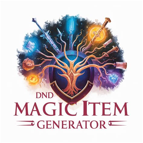 DnD Magic Item Generator Free Magic Item Creation