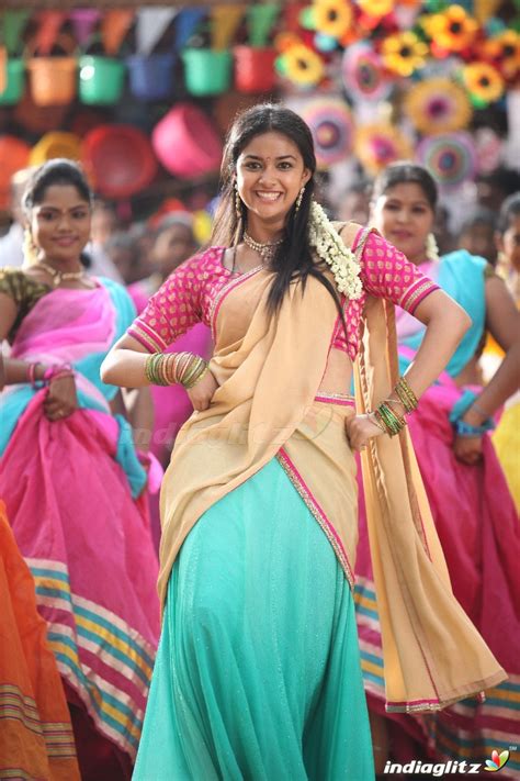 Keerthy Suresh Saree Still ~ Hot N Sexy Actress