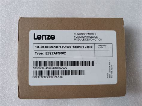 E82zafs002 New Lenze Funktion Module With 90 Days Warranty Lcd