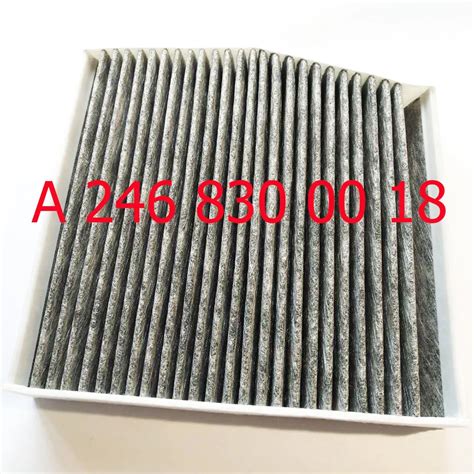 High Quality Carbon Cabin Air Filter For Mercedes Benz A B Gal Class