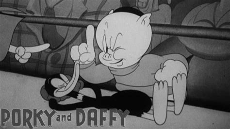 Porky & Daffy 1938 Looney Tunes Porky Pig and Daffy Duck Cartoon Short Film