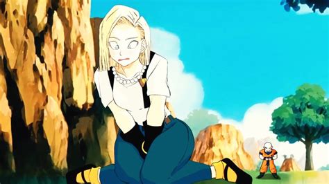 Krillin Destroy Android 18 Dragonball Z Zanime Youtube