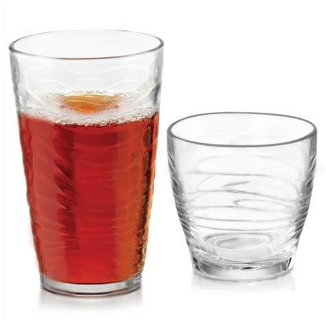 Libbey Orbita Piece Tumbler And Rocks Glass Set Piece Set Kroger