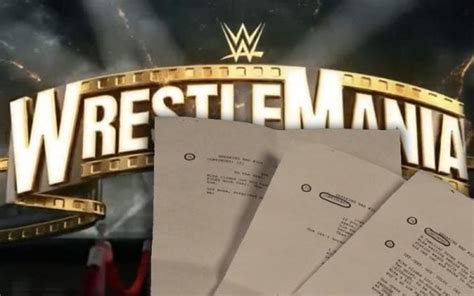 Wwe Scripted Line About Match Being Wrestlemania Worthy During Raw