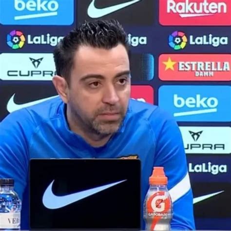 Xavi habló sobre los rumores de un posible regreso de Messi al