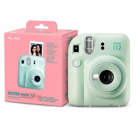 Câmera Instantânea Fujifilm Instax Mini 12 Verde Menta Nf