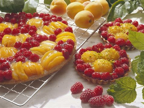 Apricot Raspberry Tart Recipe Eat Smarter USA