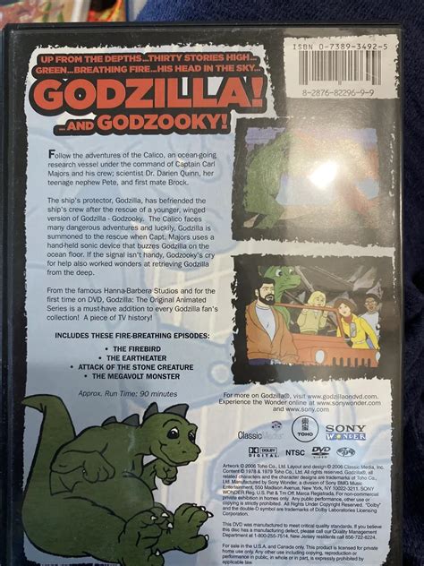 Godzilla The Original Animated Series Volume