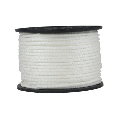 Solid Braid Knotrite White Nylon Rope Qnr Rope