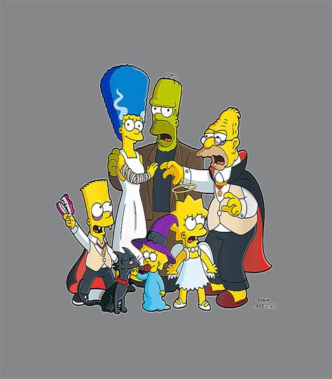 The Simpsons Family Treehouse of Horror Halloween Digital Art by Remic ...