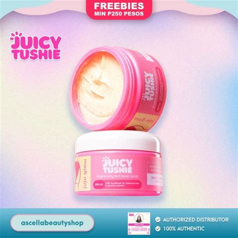 Juicy Tushie Brightening Butt Mask Scrub Ml By Juju Glow Lazada Ph