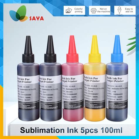 100ml Sublimation Ink For Epson ET 2720 ET 2760 ET 4700 ET 4760 ET 1500