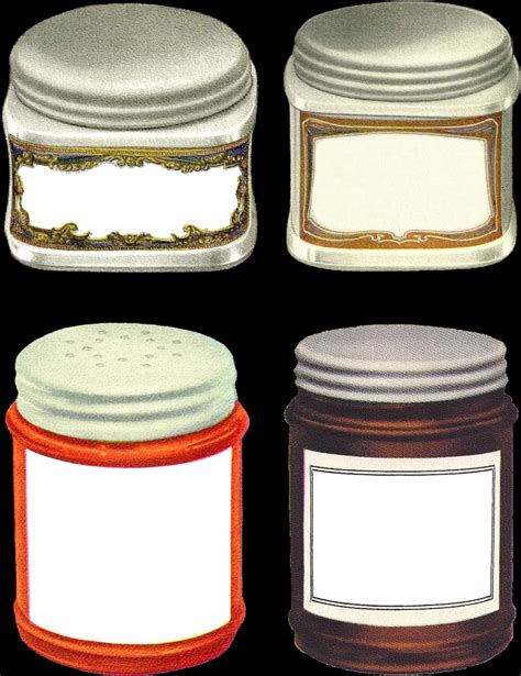 Download Vintage Label Jars Collection | Wallpapers.com