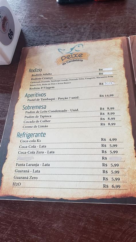 Menu Em Restaurante Tambaqui Do Pirata Porto Velho