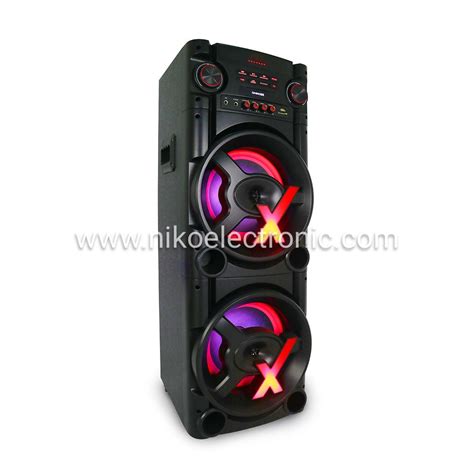 NIKO Speaker Trolley Oxxo Double 10inch Dan 12inch Lazada Indonesia