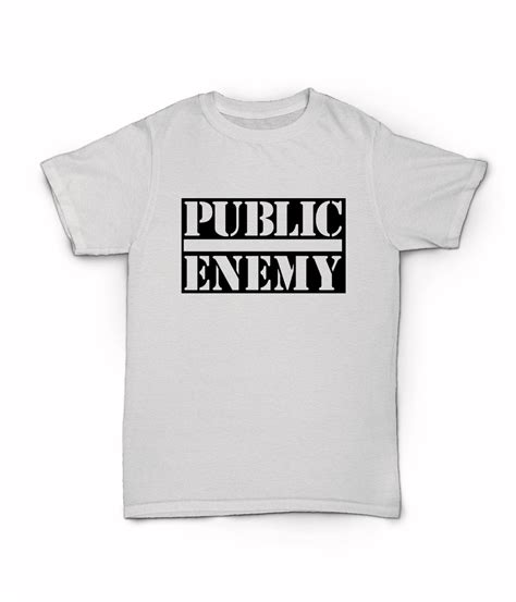 Public Enemy T Shirt Classic Golden Era Old By Bsidebuttons