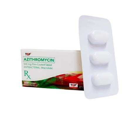 Tgp Azithromycin Mg Film Coated Tablet