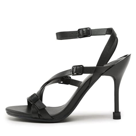 Sandalen United Nude Sia Strappy Hi Schwarz Eschuhe De