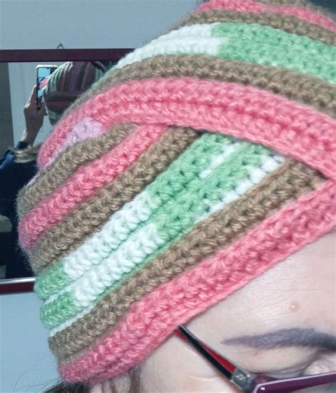 Turbante Gorro De Crochet Elo Produtos Especiais