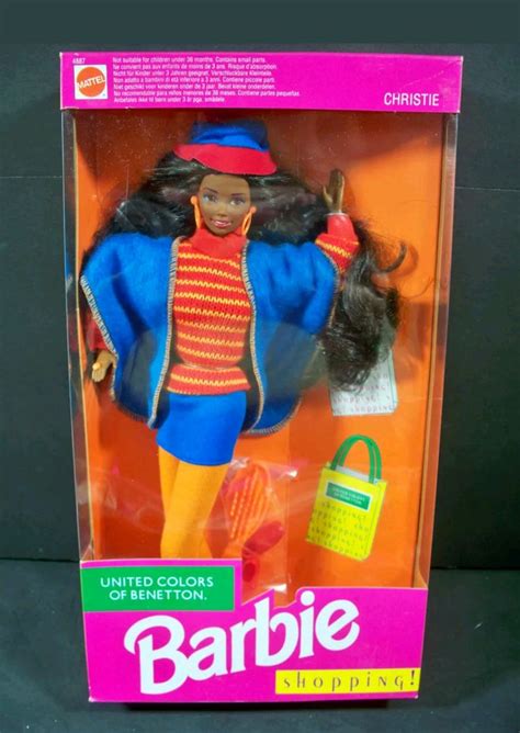 1991 Christie Shopping United Colors Of Benetton Barbie