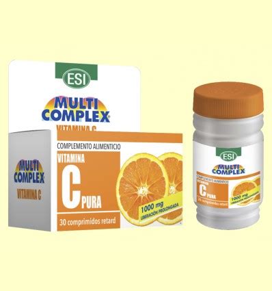 Vitamina C Pura 1000 Mg Retard Laboratorios Esi 30 Comprimidos