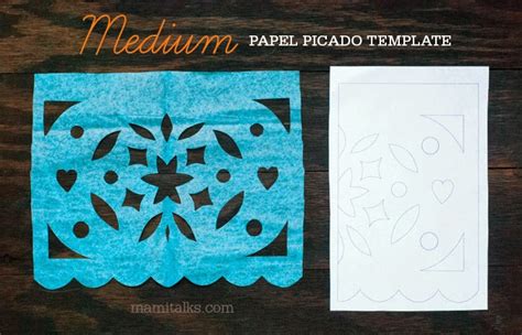 Mami Talks™ Papel Picado Templates