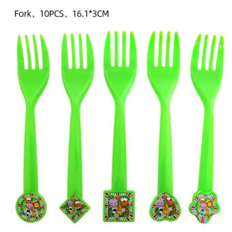 Set De Vaisselle Jetable Fork Vaisselle Jetable En Papier Assiettes