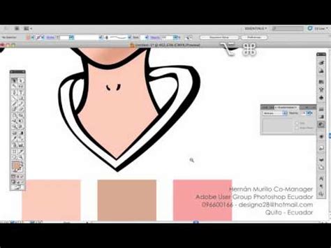 Pintar Personaje Con Adobe Illustrator Cs Mov Youtube