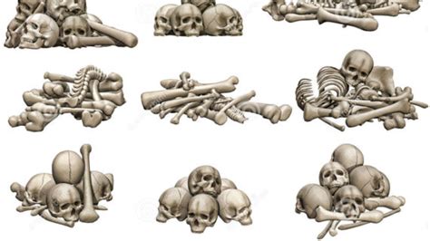 Skull Pile Drawing at GetDrawings | Free download