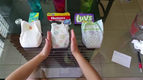 Pampers Swaddlers Vs Huggies Snug And Dry Vs Luvs Youtube