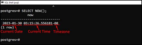 How To Get The Current Date And Time With Time Zone In Postgresql