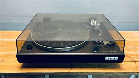 Akai AP 100c 2 Speed Auto Return Belt Drive Turntable Catawiki