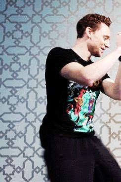 Tom Hiddleston Dance GIFs - Get the best GIF on GIPHY