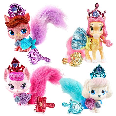 Amazon.com: Disney Princess Palace Pets Glitzy Glitter, Ariel's Kitty ...