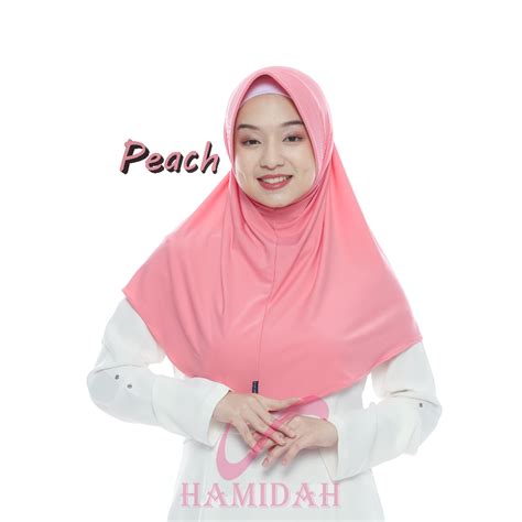 Jual ORI HIJAB BERGO HAMIDAH SIZE M HIJAB SPORT Kerudung Olah Raga