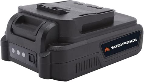 Yard Force Batterie Lithium Ion V Ah Compatible Avec Tous Les