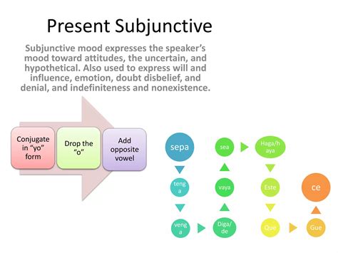 Present Subjunctive Ppt