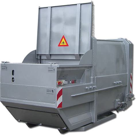 Mobile Waste Compactor Reducer X4 Beringer Gmbh Hydraulic Modular