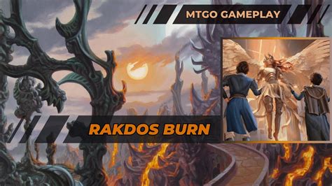 MTGO PAUPER GAMEPLAY RAKDOS BURN YouTube