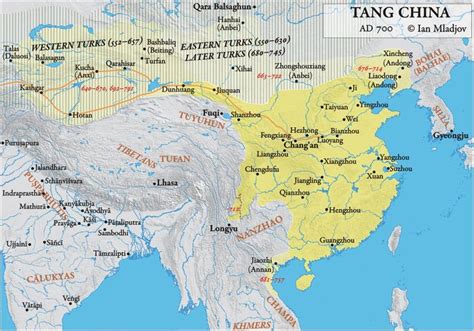 Tang Dynasty World Map