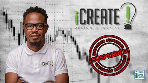 JSE Suspends ICreate Limited ICREATE From Trading Activities YouTube